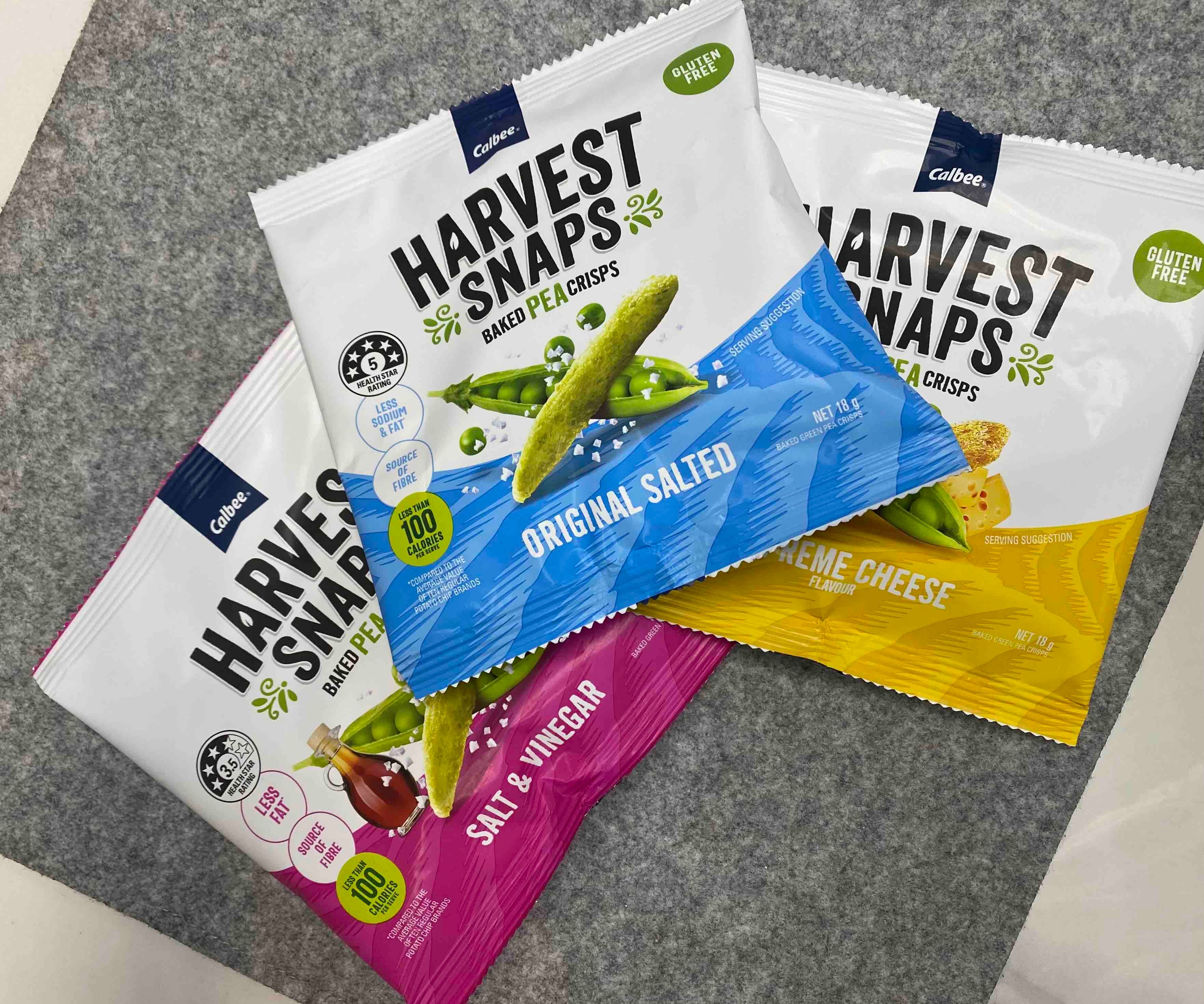 Pea crisps 18g x 3 packs