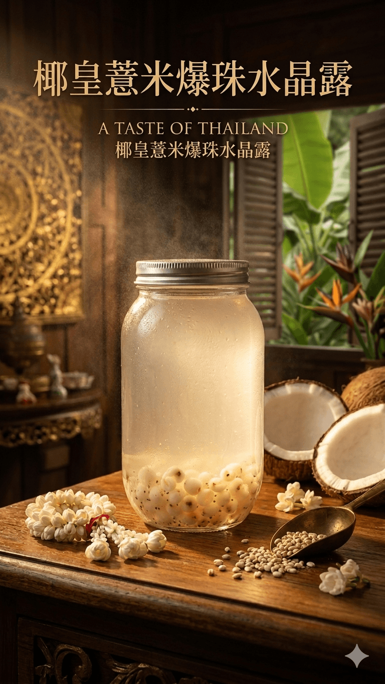 Coconut Crystal Job’s Tears Pearl Drink