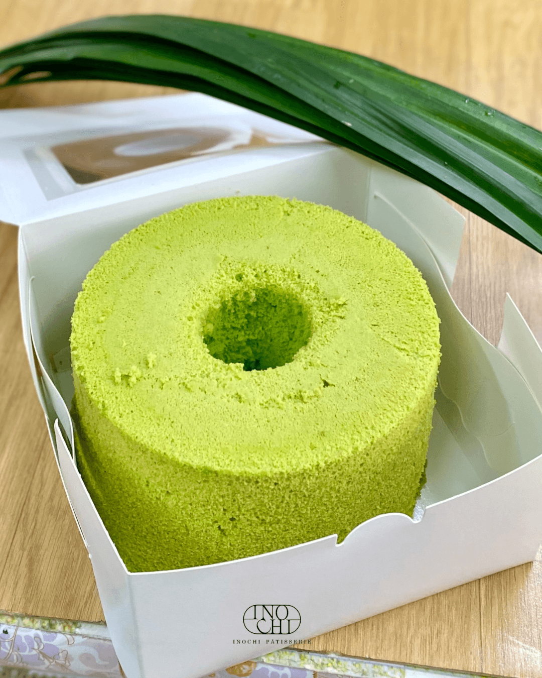 Japanese whole chiffon cake