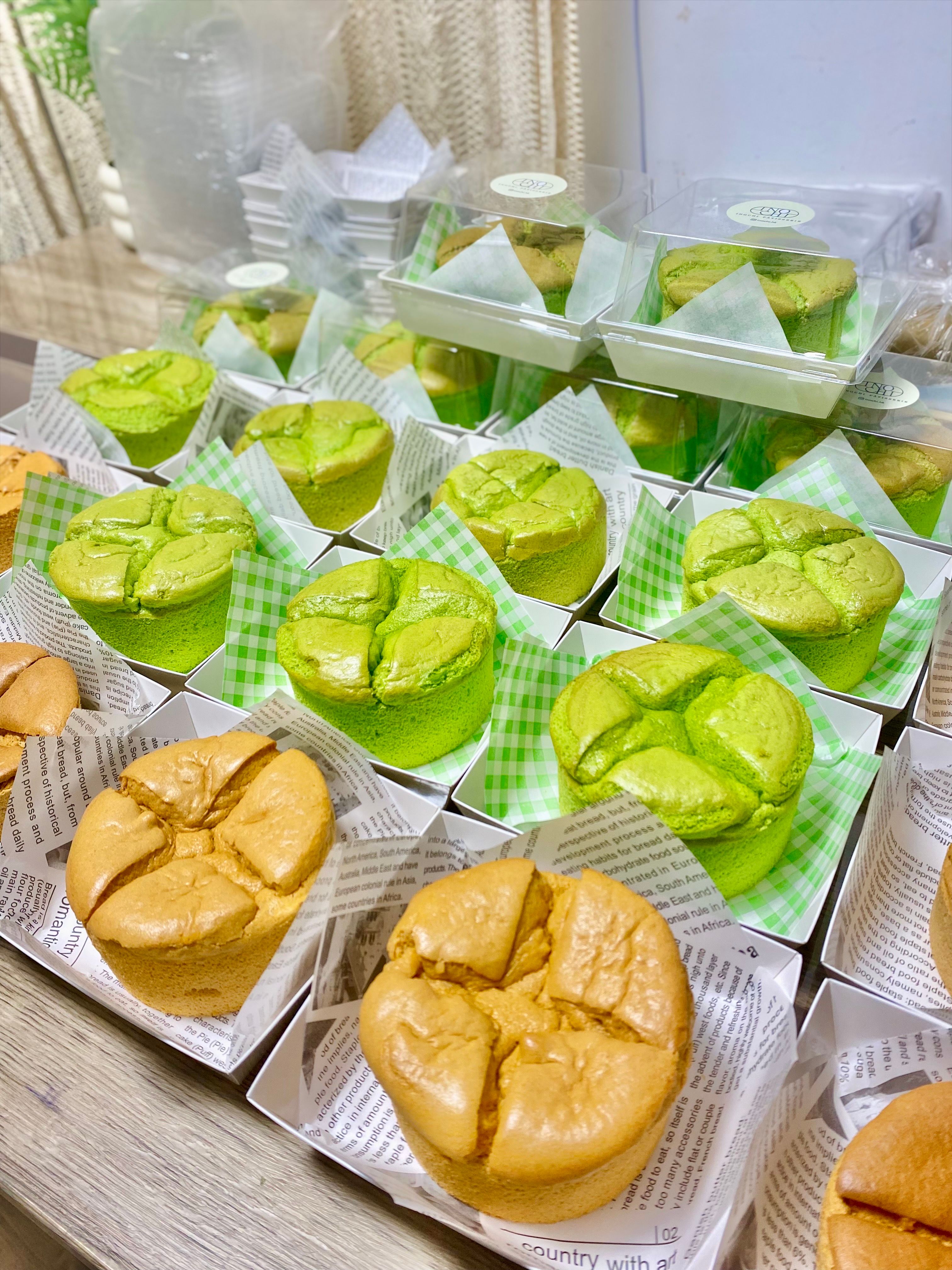 signature chiffon cake surprise box