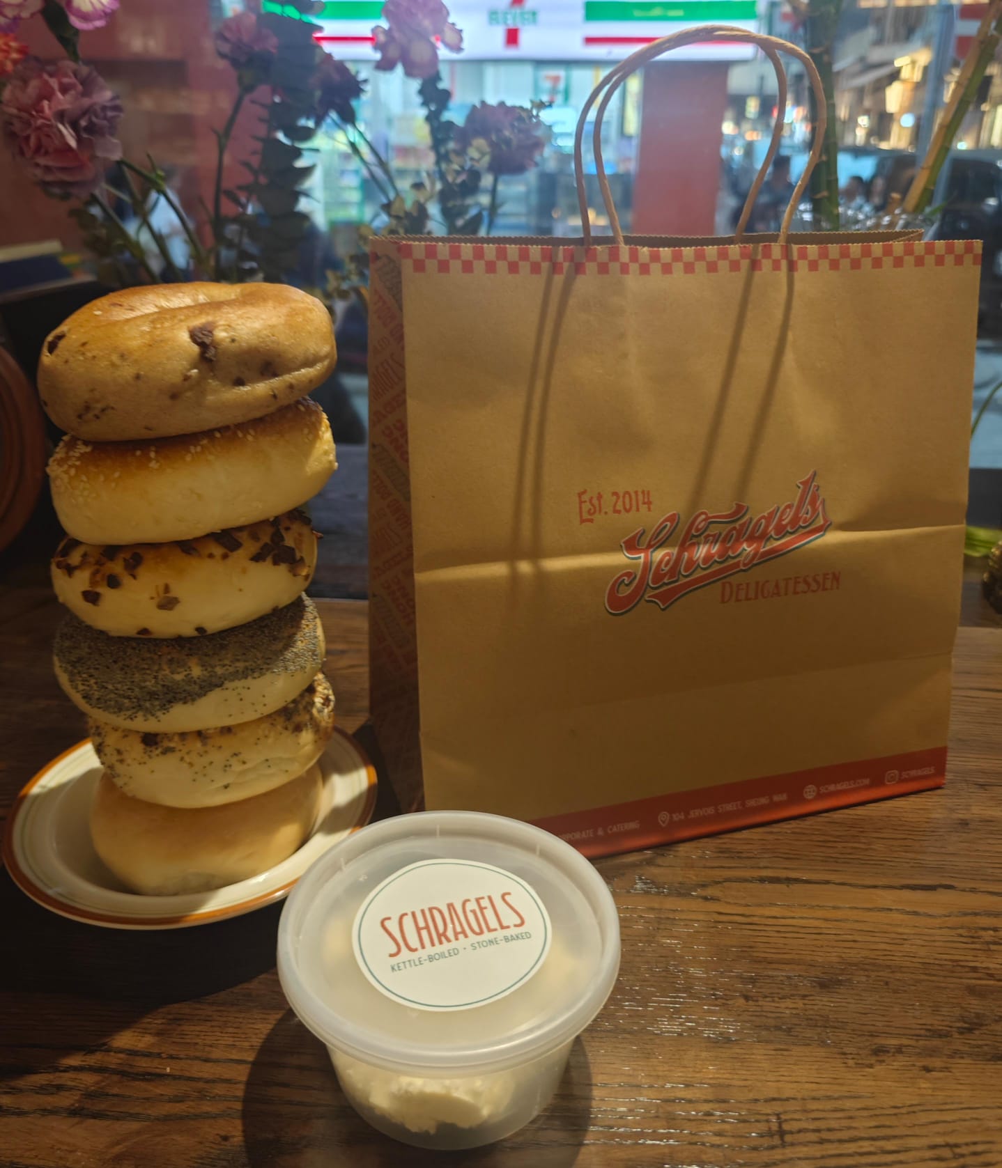 6 Bagels & Schmear Bag 