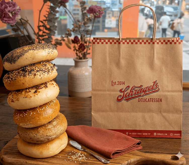 4 Bagel Bag