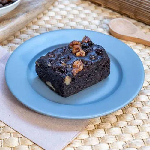 Double Chocolate Walnut Brownie